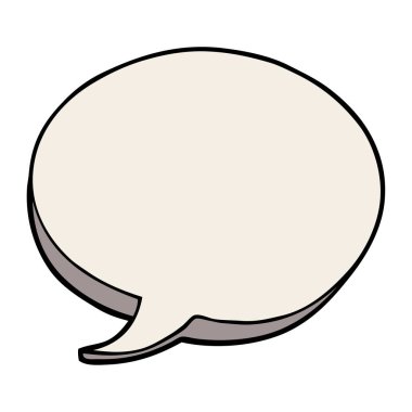 çizgi film doodle ifade kabarcık