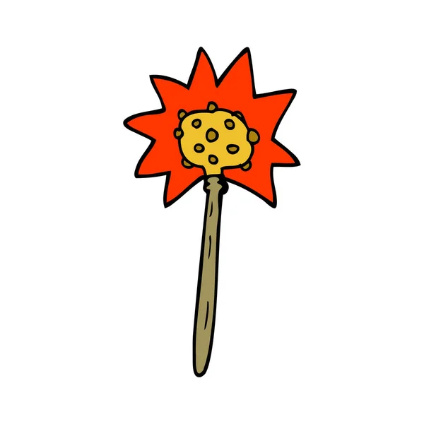 Cartoon Doodle Mallet Vektorillustration — Stock vektor