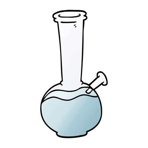 Cartoon Doodle Bong Vektorillustration — Stockvektor