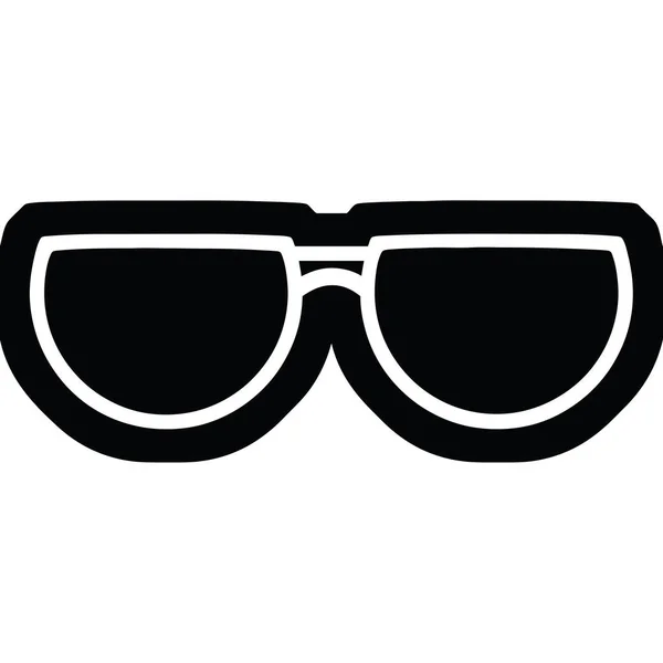 Gafas Gráfico Vector Ilustración Icono — Archivo Imágenes Vectoriales