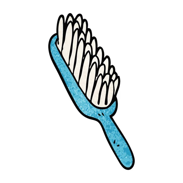 Cartoon Doodle Hair Brush — Stock Vector