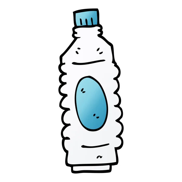 Cartoon Doodle Trinkflasche — Stockvektor