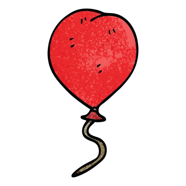 Cartoon Doodle Ballon Vektor — Stockvektor