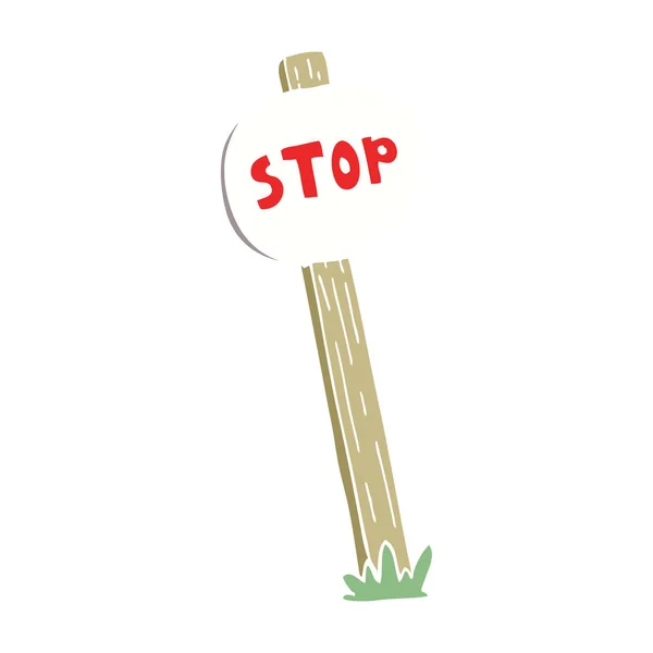 Cartoon Doodle Verkeersborden — Stockvector