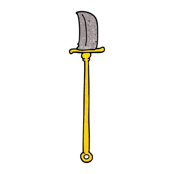 Мультяшний Каракулі Ножа — стоковий вектор