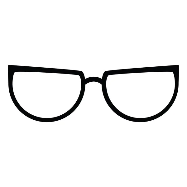 眼镜图形向量例证图标 — 图库矢量图片