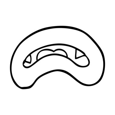 çizim karikatür vampir ağız