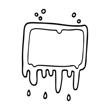 çizim karikatür damlama afiş