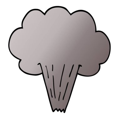 çizgi film doodle genişlemenin bulut