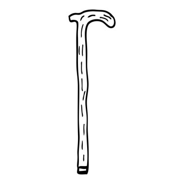 çizim karikatür baston