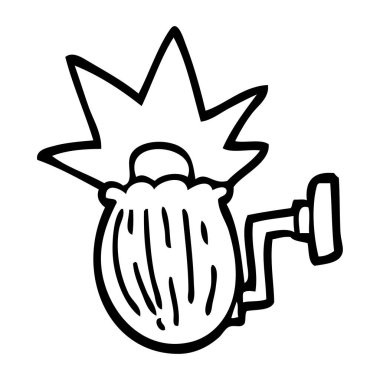 çizgi çizme çizgi film ev ışık