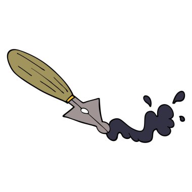 çizgi film doodle dolma kalem 