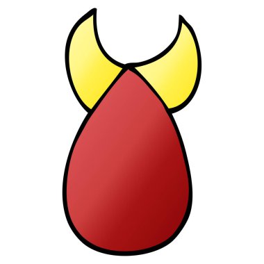 çizgi film doodle atom bombası