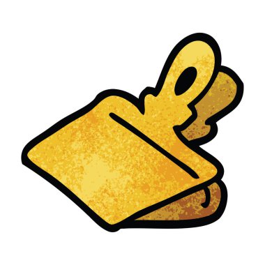 çizgi film doodle ataş