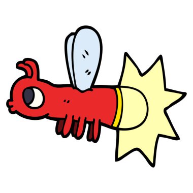 çizgi film yıldırım bug doodle