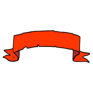 çizgi film doodle kaydırma afiş