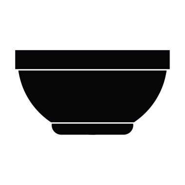 vektör simge tasarlamak bir kase