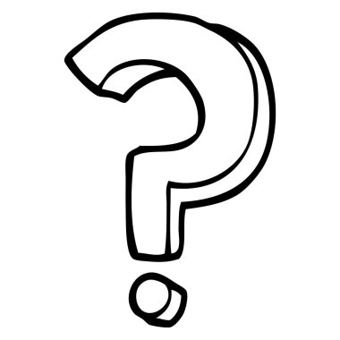 çizim karikatür soru işareti