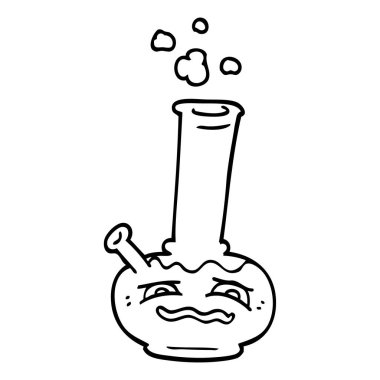 çizim karikatür bong