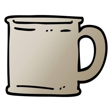 vektör degrade illüstrasyon karikatür Hana