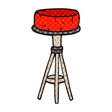 çizgi film doodle kahvaltı dışkı