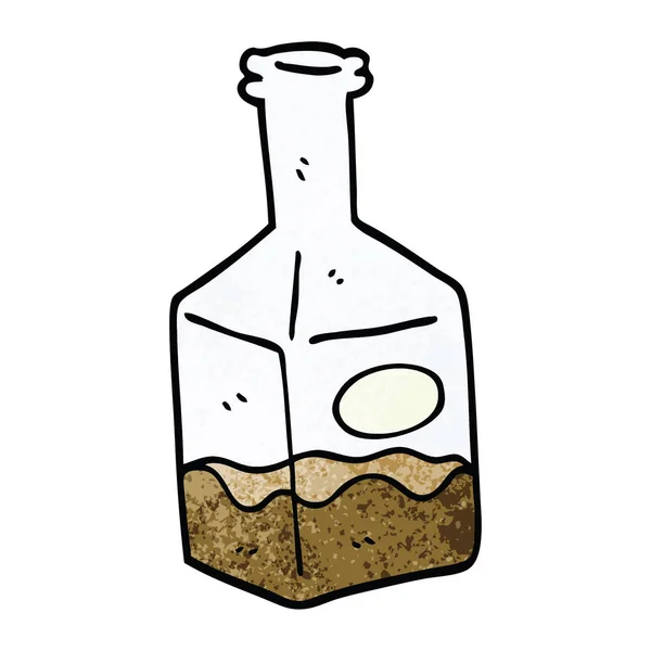 Cartoon Doodle Drink Dekanter — Stockvektor