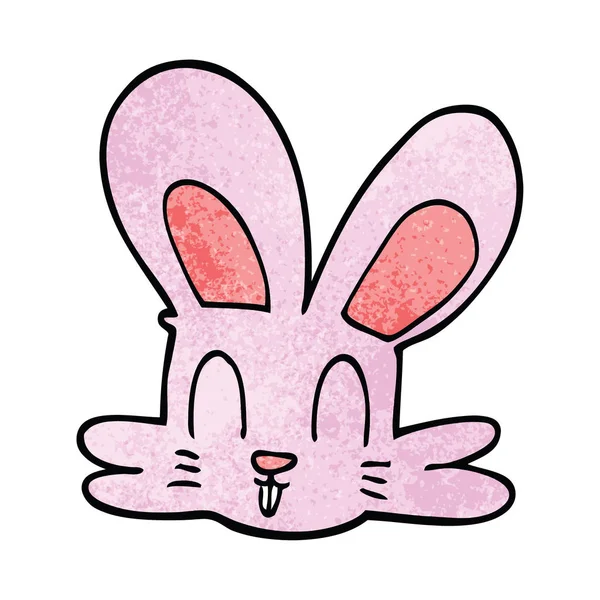 Мультяшний Каракулі Милий Кролик — стоковий вектор