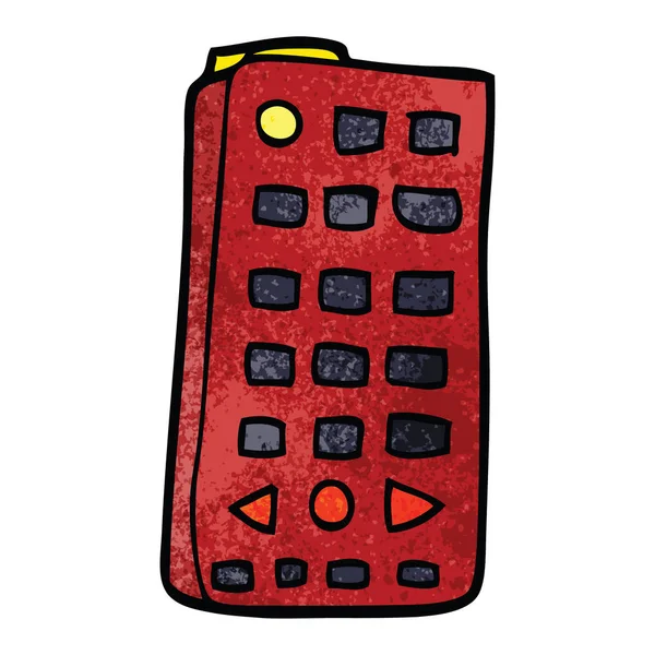 Cartoon Doodle Remote Control — Stock Vector