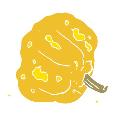 düz renk illüstrasyon Squash