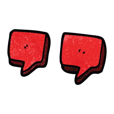 çizgi film doodle tırnak işaretleri