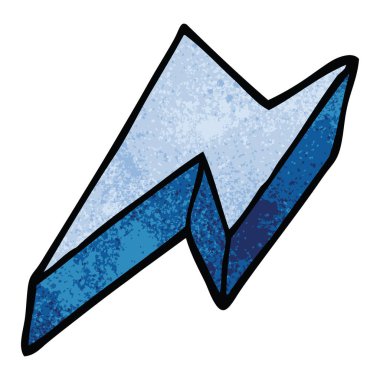 çizgi film doodle dekoratif şimşek