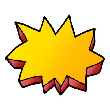 Dekoratif yıldız unsur, vektör çizim