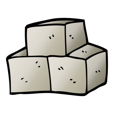 Doodle meltem blokları çizgi film