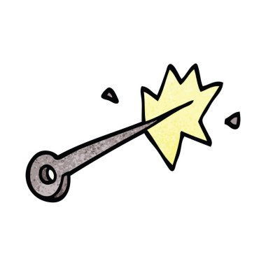 çizgi film doodle dikiş iğnesi