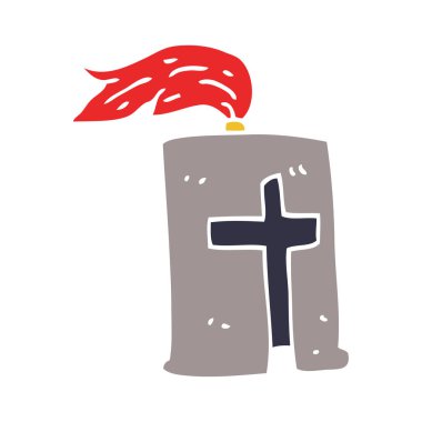 çizgi film doodle şövalyeler kask