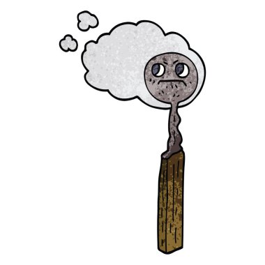 çizgi film doodle yanmış maç