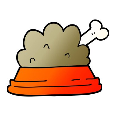 çizgi film doodle evde beslenen hayvan yiyecek