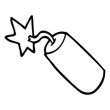 çizim karikatür dinamit