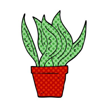 çizgi film doodle Ev bitkisi