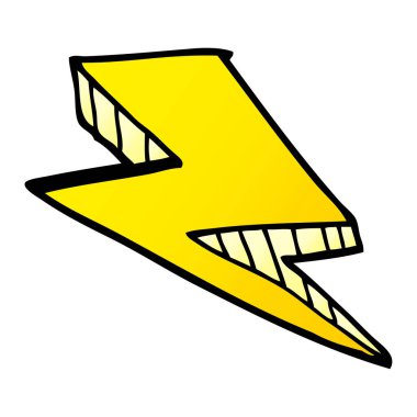 çizgi film doodle aydınlatma cıvata