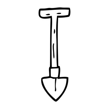 çizim karikatür kürek