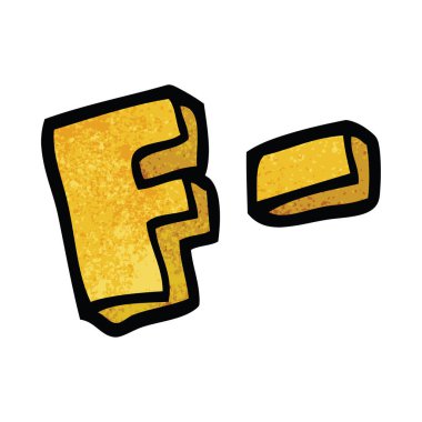 çizgi film doodle harf dereceleri