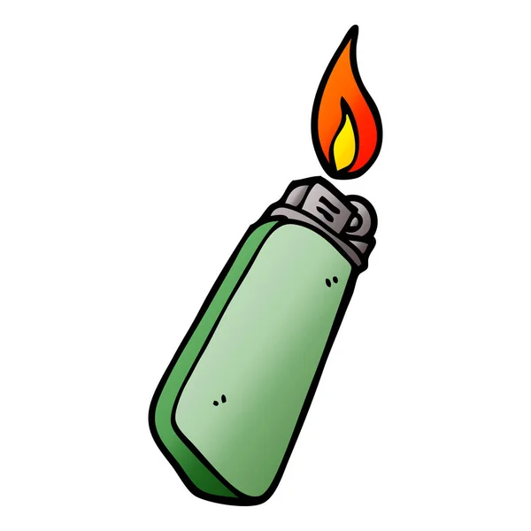 Kreskówka Doodle Jednorazowe Zapalniczki — Wektor stockowy