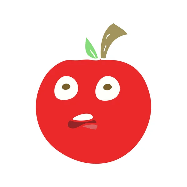 Ilustração Cor Plana Tomate — Vetor de Stock