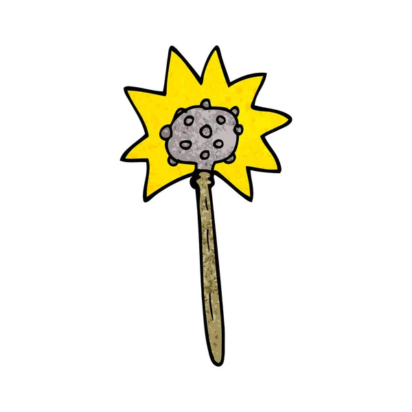 Cartoon Doodle Mallet Vektorillustration — Stock vektor