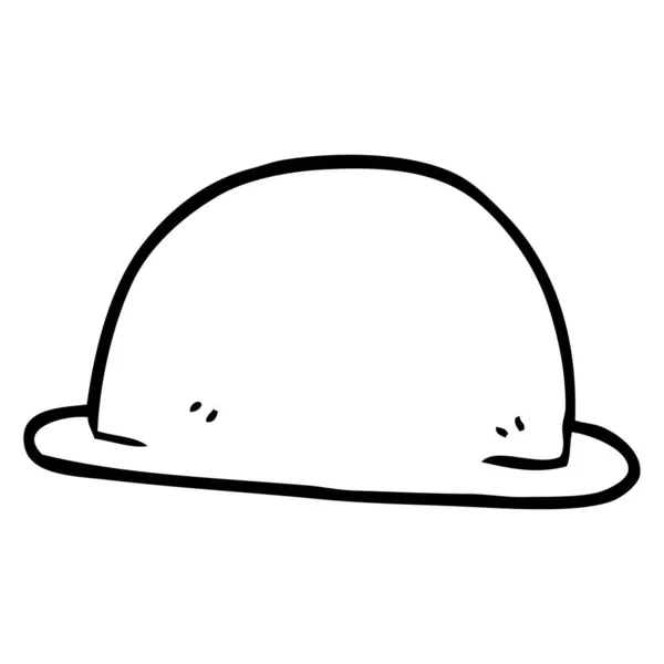 Çizim Karikatür Şapka — Stok Vektör