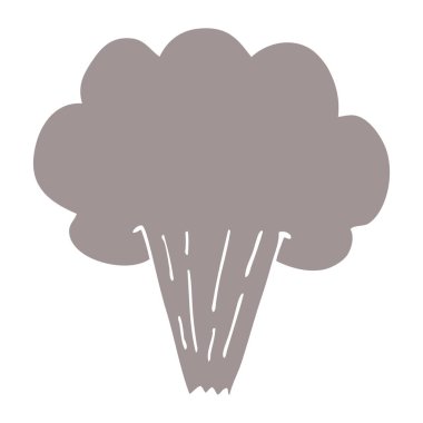 çizgi film doodle genişlemenin bulut