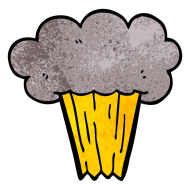 çizgi film doodle patlama, vektör çizim