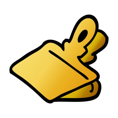 çizgi film doodle ataş