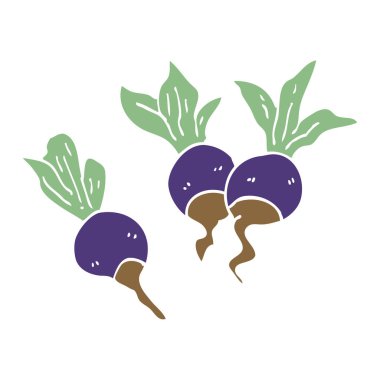 çizgi film doodle pancar bitkiler